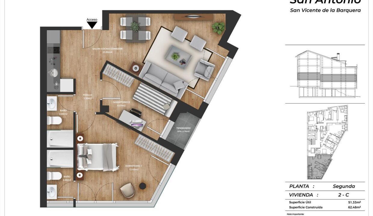 2ºC 2 DORM.